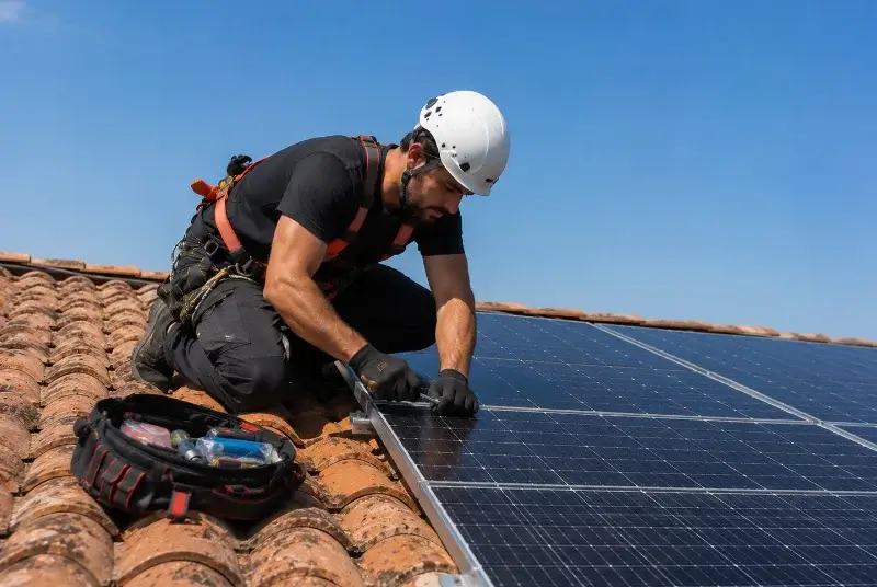 Maintenance et monitoring de panneaux solaires à Neuville-sur-Ain