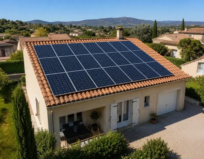 Prime à l'autoconsommation panneaux solaires Neuville-sur-Ain — aide financière de l'État